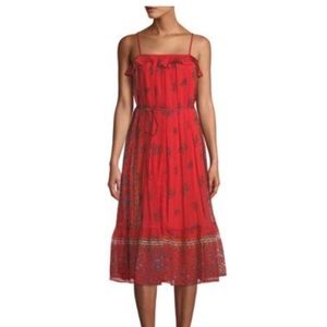 Endless Rose Red Midi Dress